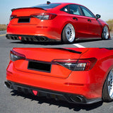 For 11th Gen Honda Civic Sedan Rear Diffuser