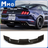 MMO Rear Spoiler For 2015-2023 Ford Mustang Coupe GT500 Style Tail Wing Diffuser Trunk Lip Splitter