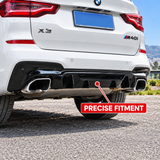 MMO Rear Diffuser For 2018-2021 BMW X3 G01 M40i M-Sport Rear Bumper Lip