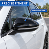 MMO Mirror Cover For Golf 7 Mk7 7.5 GTD/GTI R L E-Golf