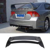 MMO Roof Spoiler For 2006-2011 Honda Civic 8th Gen Matte Black