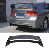 MMO Roof Spoiler For 2006-2011 Honda Civic 8th Gen Matte Black