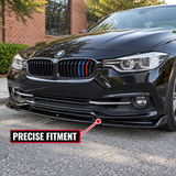 Für 2013–2018 BMW 3er F30 F31 F35 NON M-Sport Frontlippe Splitter passend für Sportline 