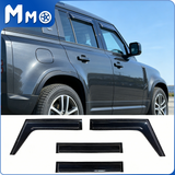MMO For 2020-2024 Land Rover Defender 110 130 Wind Deflector Set Front & Rear 4 Pieces No Drilling Fits