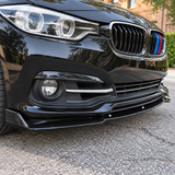 Für 2013–2018 BMW 3er F30 F31 F35 NON M-Sport Frontlippe Splitter passend für Sportline 