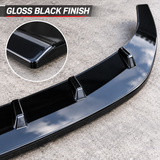 MMO For 2015-2020 VW Golf MK7.5 R GTD GTI TSI TDI Front Bumper Splitter Spoiler Lip Front Lip