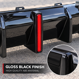 MMO For 2023-2025 BMW 3 Series G20 LCI  Rear Bumper Lip with LED Light Rear Diffuser