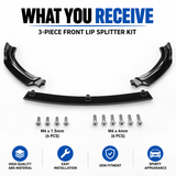 Für 2013–2018 BMW 3er F30 F31 F35 NON M-Sport Frontlippe Splitter passend für Sportline 
