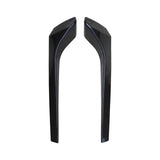 MMO Window Spoiler Wing Cover For 17-23 VW Tiguan MK2 R Line Pair Rear Window Side Wing Spoiler Glossy Black