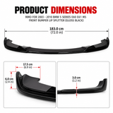 Für BMW 5er E60 E61 M5 Frontspoilerlippe Splitter 2003 - 2010 