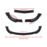 MMO V Style Front Lip For 2017-2020 Benz E-Class W213 C238 A238 4Matic AMG