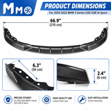 Für 2019-2023 BMW 3er G20 G28 M Sport Frontspoilerlippe Splitter