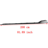 MMOMOTORSPORT Side Skirts For Lexus IS300 IS350 2014-2019 Door Bottom Panel Extension Lips