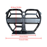Front Bumper Grille For BMW G80 M3 G82 G83 M4 2021-2025 CSL Style