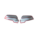 MMO Painted Bright White Mirror Cap Covers w/ Turn Signal Cutouts for 2019-2026 Ram 1500