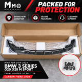 Für 2019-2023 BMW 3er G20 G28 M Sport Frontspoilerlippe Splitter