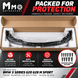 Für 2019-2023 BMW 3er G20 G28 M Sport Frontspoilerlippe Splitter