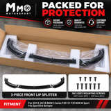 Für 2013–2018 BMW 3er F30 F31 F35 NON M-Sport Frontlippe Splitter passend für Sportline 