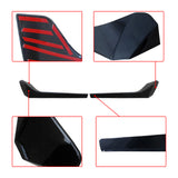 MMO Window Spoiler Wing Cover For 17-23 VW Tiguan MK2 R Line Pair Rear Window Side Wing Spoiler Glossy Black