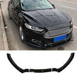 MMO Front Lip For 2013-2016 Ford Mondeo Gloss Black