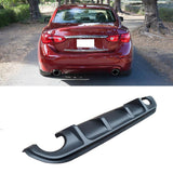 MMO Rear Diffuser For 2014-2017 Infiniti Q50 Matte Black