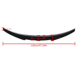 Rear Spoiler For 2017-2024 Audi A4 S4 B9 Highkick M4 Style Trunk Wing