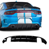 MMO Rear Diffuser For 2015-2022 Dodge Charger SRT Narrow Body Gloss Black