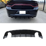 MMO Rear Diffuser For 2015-2022 Dodge Charger SRT Narrow Body Gloss Black
