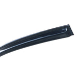 For 2014-2020 LEXUS IS250 IS350 IS200T Clip On Smoke Window Visor+ Black Trim