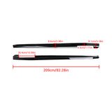 For 2019-2024 BMW G20 G28 3 Series M Sport Side Skirts Extension Gloss Black