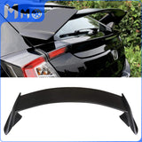 MMO TR Style Roof Spoiler For 2016-2021 Honda Civic 10th Gen Hatchback Unpainted Matte Black