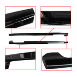 For 2019-2024 BMW G20 G28 3 Series M Sport Side Skirts Extension Gloss Black