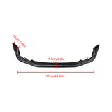 Front Lip For Toyota GT86 Scion FRS 12 13 14 15 16 RS Style Front Bumper Lip Splitter Matte Black