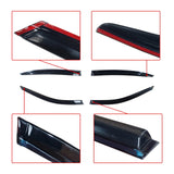 MMO Smoked Tinted Window Visor For 2014-2024 INFINITI Q50