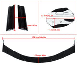 For Corvette C8 Stingray Z51 2020-2025 High Wing Spoiler High Rise Rear Wing Spoiler Gloss Black