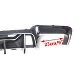 Rear Diffuser For BMW F10 M Sport 2011-2016 F90 M5 Style Rear Bumper Lip