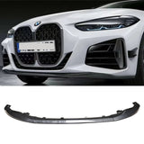 For BMW 4 Series 430i G22 G23 M Sport Coupe 2DR 2021-2025 M Performance Style Front Bumper Lip Splitter Carbon Fibre Look