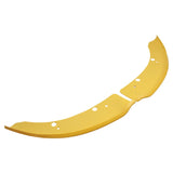 MMO 2X Yellow Bumper Lip Corner Protector Trim For 2015-2024 Dodge Charger SRT Scat Pack