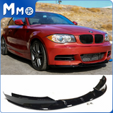 MMO Front Lip For 2007-2013 BMW E82 128i 135i M Sport Front Bumper Lip Splitter