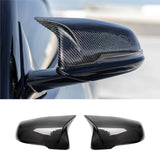 FOR 2020-24 TOYOTA SUPRA A90 M STYLE CARBON FIBER REPLACEMENT MIRROR COVERS CAPS