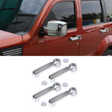 MMO Chrome Door Handle Cover Trim For 2007-2012 Dodge Nitro (8PCS)