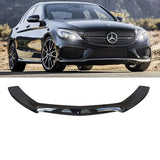 MMO Front Lip For 2016-2018 Mercedes-Benz C43 Gloss Black