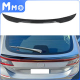 MMO Blade Style Roof Spoiler For 2022-2023 Honda Civic 11th Gen Hatchback Carbon Fiber Print