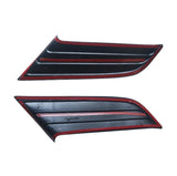 MMO Front Fog Light Side Decorative Cover Trim for Toyota C-HR CHR 2017-2023