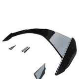 For Corvette C8 Stingray Z51 2020-2025 High Wing Spoiler High Rise Rear Wing Spoiler Gloss Black