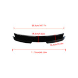 MMO Spoiler For 08-17 SEAT Ibiza MK4 6J 5 door Roof Spoiler Wing Lip Gloss Black