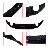 Heckdiffusor für VW Golf MK7 MK7.5 mit LED-Leuchten