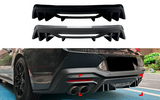 MMO Rear Diffuser For 2024-2025 Ford Mustang ZST-1147 Gloss Black