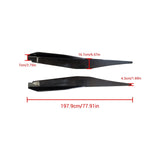 For 2020–2025 Chevy Corvette C8 Side Skirts – 5VM Style Rocker Panel Extensions