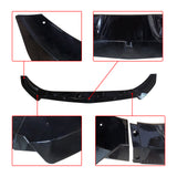 MMO Front  Lip For 16- 19 GLC Class X253 C253 Front Splitter Spoiler Lip Kit Gloss Black
